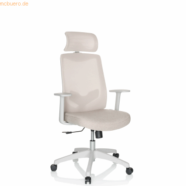4064323028352 - Home Office Bürostuhl MIKEO W Stoff Netzstoff mit Armlehnen hjh OFFICE 4064323028352 - Home Office Bürostuhl MIKEO W Stoff Netzstoff mit Armlehnen hjh OFFICE