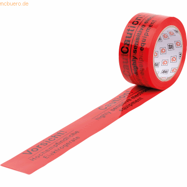 4066300740806 - Signalklebeband 60 mm x 50 m (B x L) Polypropylen rot Vorsicht-Elektrogeräte 4066300740806 50 Meter 4066300740806 - Signalklebeband 60 mm x 50 m (B x L) Polypropylen rot Vorsicht-Elektrogeräte 4066300740806 50 Meter