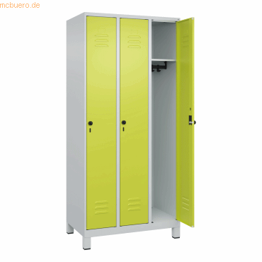 4066681612853 - C+P Spind Classic PLUS 3Abteile 1950x900x500mm lgrcgn 4066681612853 C + P Möbelsysteme 4066681612853 - C+P Spind Classic PLUS 3Abteile 1950x900x500mm lgrcgn 4066681612853 C + P Möbelsysteme