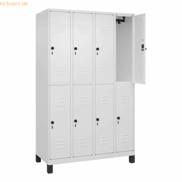4066681623682 - C+P Spind Classic PLUS doppelt 4Abteile 1950x1200x500mm wsws 4066681623682 C + P Möbelsysteme 4066681623682 - C+P Spind Classic PLUS doppelt 4Abteile 1950x1200x500mm wsws 4066681623682 C + P Möbelsysteme