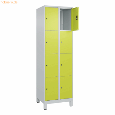 4066681680401 - C+P Schließfachschrank Classic PLUS 2x4Fächer 1950x600x500mm lgrcgn 4066681680401 C + P Möbelsysteme 4066681680401 - C+P Schließfachschrank Classic PLUS 2x4Fächer 1950x600x500mm lgrcgn 4066681680401 C + P Möbelsysteme