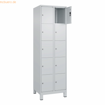 4066681680548 - C+P Schließfachschrank Classic PLUS 2x5Fächer 1950x600x500mm lgrlgr 4066681680548 C + P Möbelsysteme 4066681680548 - C+P Schließfachschrank Classic PLUS 2x5Fächer 1950x600x500mm lgrlgr 4066681680548 C + P Möbelsysteme