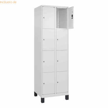 4066681693586 - C+P Schließfachschrank Classic PLUS 2x4Fächer 1950x600x500mm wsws 4066681693586 C + P Möbelsysteme 4066681693586 - C+P Schließfachschrank Classic PLUS 2x4Fächer 1950x600x500mm wsws 4066681693586 C + P Möbelsysteme
