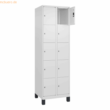 4066681693616 - C+P Schließfachschrank Classic PLUS 2x5Fächer 1950x600x500mm wsws 4066681693616 C + P Möbelsysteme 4066681693616 - C+P Schließfachschrank Classic PLUS 2x5Fächer 1950x600x500mm wsws 4066681693616 C + P Möbelsysteme