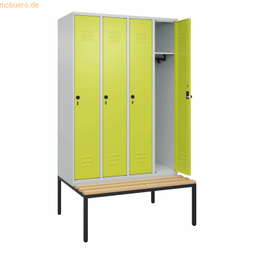 4066681745384 - C+P Spind Classic PLUS 4Abteile 2120x1200x815mm lgrcgn 4066681745384 C + P Möbelsysteme 4066681745384 - C+P Spind Classic PLUS 4Abteile 2120x1200x815mm lgrcgn 4066681745384 C + P Möbelsysteme
