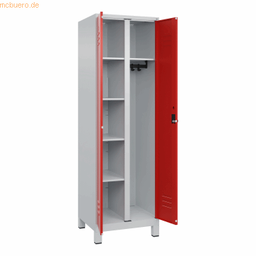4067521054062 - C+P Garderobenschrank Classic PLUS 2Abteile 1950x600x500mm lgrrt 4067521054062 C + P Möbelsysteme 4067521054062 - C+P Garderobenschrank Classic PLUS 2Abteile 1950x600x500mm lgrrt 4067521054062 C + P Möbelsysteme