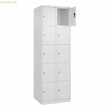 4067521350690 - C+P Schließfachschrank Classic PLUS 2x5Fächer 1850x600x500mm wsws 4067521350690 C + P Möbelsysteme 4067521350690 - C+P Schließfachschrank Classic PLUS 2x5Fächer 1850x600x500mm wsws 4067521350690 C + P Möbelsysteme