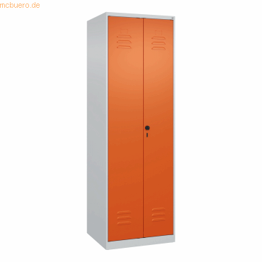 4067521355374 - C+P Schwarz-Weiß-Spind Classic PLUS 1850x600x500mm 2Abteile lgrror 4067521355374 C + P Möbelsysteme 4067521355374 - C+P Schwarz-Weiß-Spind Classic PLUS 1850x600x500mm 2Abteile lgrror 4067521355374 C + P Möbelsysteme