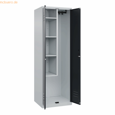 4068192108016 - C+P Putzmittelspind Classic PLUS 2Abteile 1850x600x500mm lgrsgr 4068192108016 C + P Möbelsysteme 4068192108016 - C+P Putzmittelspind Classic PLUS 2Abteile 1850x600x500mm lgrsgr 4068192108016 C + P Möbelsysteme