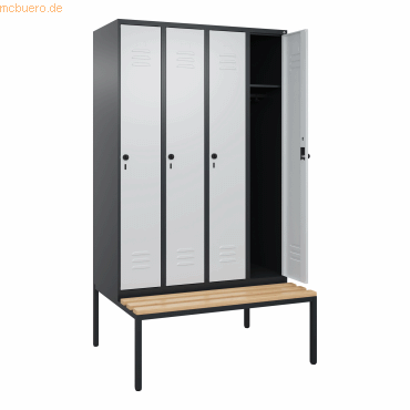 4068192108221 - C+P Spind Classic PLUS 4Abteile 2120x1200x815mm sgrlgr 4068192108221 C + P Möbelsysteme 4068192108221 - C+P Spind Classic PLUS 4Abteile 2120x1200x815mm sgrlgr 4068192108221 C + P Möbelsysteme