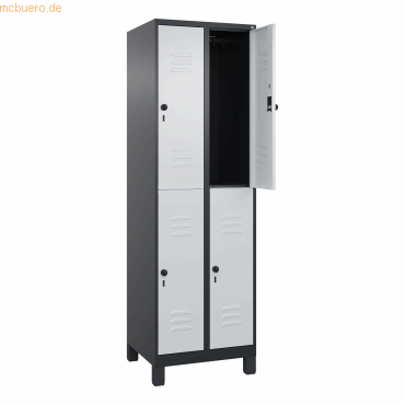 4068192108306 - C+P Spind Classic PLUS doppelt 2Abteile 1950x600x500mm sgrlgr 4068192108306 C + P Möbelsysteme 4068192108306 - C+P Spind Classic PLUS doppelt 2Abteile 1950x600x500mm sgrlgr 4068192108306 C + P Möbelsysteme