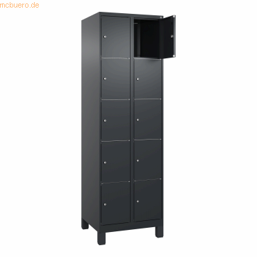 4068192108450 - C+P Schließfachschrank Classic PLUS 2x5Fächer 1950x600x500mm sgrsgr 4068192108450 C + P Möbelsysteme 4068192108450 - C+P Schließfachschrank Classic PLUS 2x5Fächer 1950x600x500mm sgrsgr 4068192108450 C + P Möbelsysteme