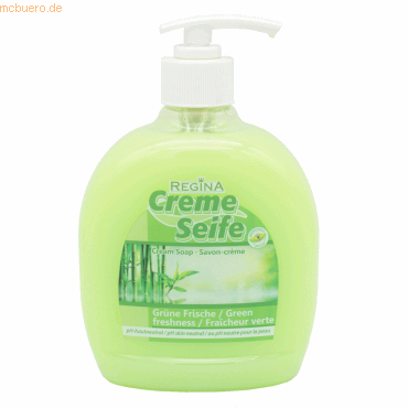 4068400003379 - Regina Creme-Seife flüssig 338 Grüne Frische 500ml 4068400003379 500 Milliliter 4068400003379 - Regina Creme-Seife flüssig 338 Grüne Frische 500ml 4068400003379 500 Milliliter