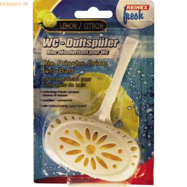 4068400010537 - WC Duftspüler 1044 Lemon 40g 4068400010537 Reinex 4068400010537 - WC Duftspüler 1044 Lemon 40g 4068400010537 Reinex