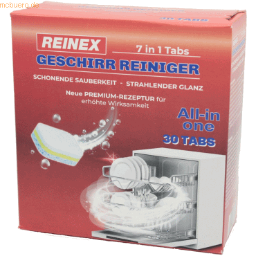 4068400138422 - Geschirrreiniger Tabs 7 in 1 13842 30St 4068400138422 30 Stück 4068400138422 - Geschirrreiniger Tabs 7 in 1 13842 30St 4068400138422 30 Stück