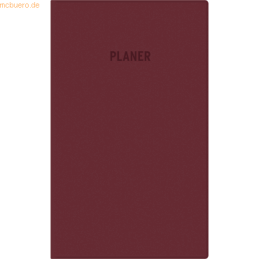4069095000711 - Taschenplaner 520 95x16cm 1 Monat 2 Seiten bordeaux 2026 4069095000711 - Taschenplaner 520 95x16cm 1 Monat 2 Seiten bordeaux 2026
