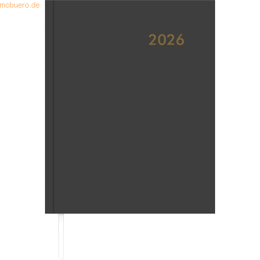 4069095001046 - Buchkalender 728-0021 anthrazit 1 Woche 2 Seiten 21x265cm (BxH) 2026 4069095001046 Zettler 4069095001046 - Buchkalender 728-0021 anthrazit 1 Woche 2 Seiten 21x265cm (BxH) 2026 4069095001046 Zettler