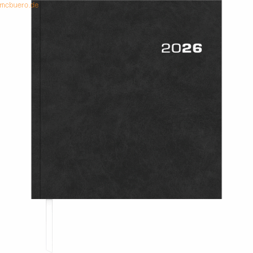 4069095001183 - Wochenbuch Sekretär 786 20x21cm 1 Woche 2 Seiten anthrazit 202