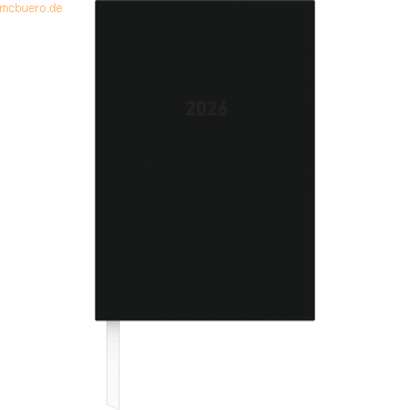 4069095001329 - Buchkalender 876 145x21cm 1 Tag 1 Seite schwarz 2026 4069095001329 - Buchkalender 876 145x21cm 1 Tag 1 Seite schwarz 2026