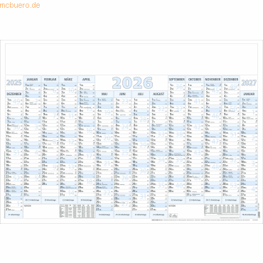 4069095001510 - Plakatkalender 915 100x70cm 14 Monate 2026 4069095001510 - Plakatkalender 915 100x70cm 14 Monate 2026