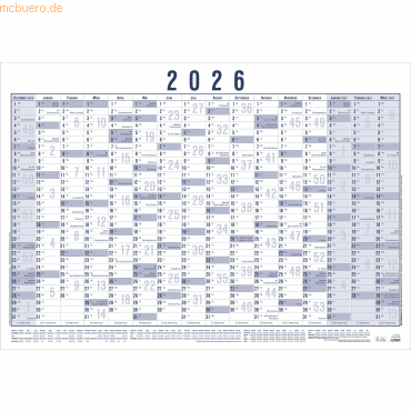 4069095001541 - Plakatkalender 918-0015 16 Monate 1 Seite 100x70cm (BxH) 2026 4069095001541 5 Stück 4069095001541 - Plakatkalender 918-0015 16 Monate 1 Seite 100x70cm (BxH) 2026 4069095001541 5 Stück