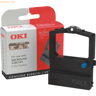 OKI Farbband Oki ML 520/521 Nylon schwarz