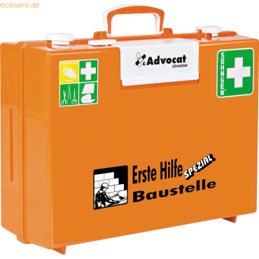 4250108820987 - Sohngen - Söhngen 0367001 Erste Hilfe Advocat Baustelle 400 x 300 x 150 Orange 4250108820987 - Sohngen - Söhngen 0367001 Erste Hilfe Advocat Baustelle 400 x 300 x 150 Orange