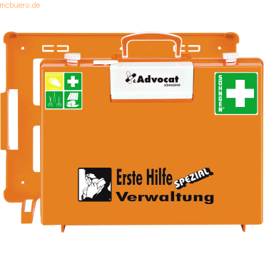 4250108821014 - Erste Hilfe Koffer Advocat Verwaltung B400xH300xT150camm orange 0367004 - Söhngen 4250108821014 - Erste Hilfe Koffer Advocat Verwaltung B400xH300xT150camm orange 0367004 - Söhngen