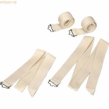 4250340500067 - Aktengurt BASIC 30 mm x 75 cm (B x L) naturweiß 4250340500067 1011800 12 Stück 4250340500067 - Aktengurt BASIC 30 mm x 75 cm (B x L) naturweiß 4250340500067 1011800 12 Stück