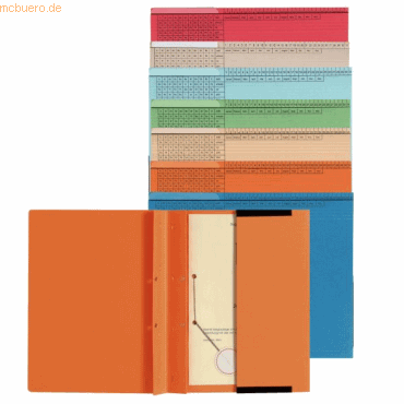 4250340506830 - Hängehefter CLASSIC VERTO 9036917 blau Karton 320g 4250340506830 AdvoBedarf