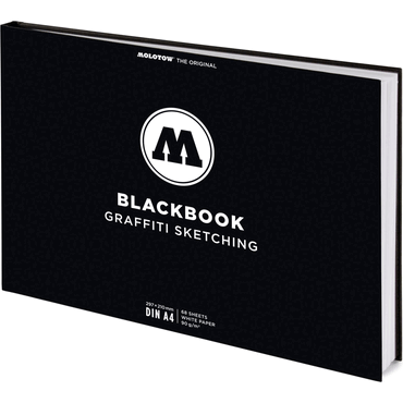 4250397648521 - Blackbook DIN A4 Querformat 68 Seiten Hardcover Umschlag Zeichenbuch 4250397648521 Molotow 4250397648521 - Blackbook DIN A4 Querformat 68 Seiten Hardcover Umschlag Zeichenbuch 4250397648521 Molotow
