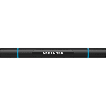 4250397649795 - Twinmarker Sketcher brush+chisel B 240 pfauenblau 4250397649795 Molotow