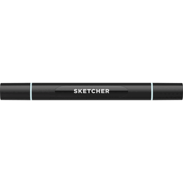 4250397649825 - Twinmarker Sketcher brush+chisel B 255 himmelblau hell 4250397649825 Molotow 4250397649825 - Twinmarker Sketcher brush+chisel B 255 himmelblau hell 4250397649825 Molotow