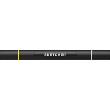 4250397650050 - Twinmarker Sketcher brush+chisel YG370 giftgrün 4250397650050 Molotow 4250397650050 - Twinmarker Sketcher brush+chisel YG370 giftgrün 4250397650050 Molotow