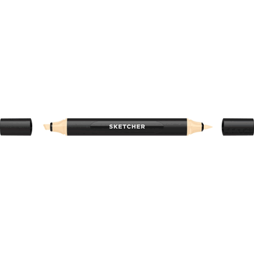 4250397650197 - Twinmarker Sketcher brush+chisel BE440 milchkaffee hell 4250397650197 Molotow 4250397650197 - Twinmarker Sketcher brush+chisel BE440 milchkaffee hell 4250397650197 Molotow