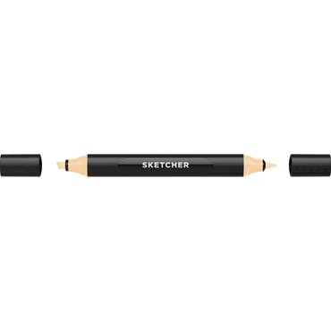 4250397650241 - Twinmarker Sketcher brush+chisel BR465 sand rosé 4250397650241 Molotow 4250397650241 - Twinmarker Sketcher brush+chisel BR465 sand rosé 4250397650241 Molotow