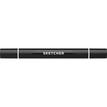 4250397650333 - Twinmarker Sketcher brush+chisel CG510 kaltgrau 1 4250397650333 Molotow