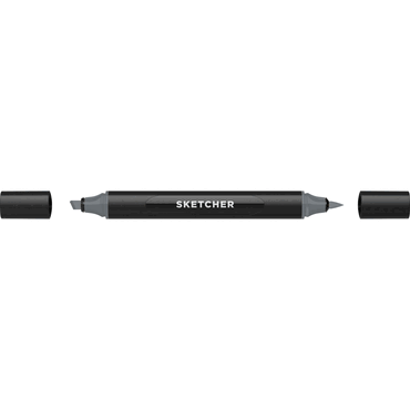 4250397650425 - Twinmarker Sketcher brush+chisel NG555 neutralgrau 4 4250397650425 Molotow 4250397650425 - Twinmarker Sketcher brush+chisel NG555 neutralgrau 4 4250397650425 Molotow