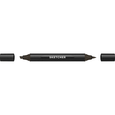 4250397650500 - Twinmarker Sketcher brush+chisel WG595 warmgrau 6 4250397650500 Molotow 4250397650500 - Twinmarker Sketcher brush+chisel WG595 warmgrau 6 4250397650500 Molotow