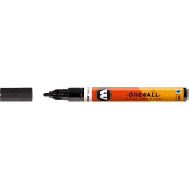 4250397667669 - Acrylmarker One4All Glossy 127HS #252 schwarz glanz