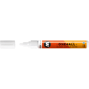 4250397667713 - Acrylmarker One4All Glossy 227HS #251 weiß glanz