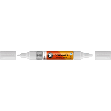 4250397667775 - Acrylmarker One4All Twin Glossy #251weiß glanz