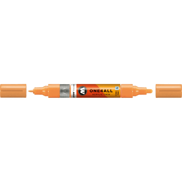 4250397671611 - Acrylmarker One4All Twin 15mm 4mm goldfisch