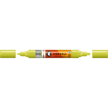 4250397671741 - Acrylmarker One4All Twin 15mm 4mm naturgrün hell
