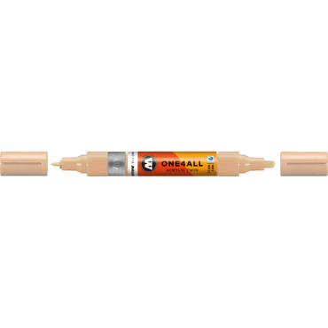 4250397671765 - Acrylmarker One4All Twin 15mm 4mm sand