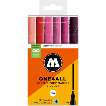 4250397674131 - Acrylmarker One4All 127HS Pink Set
