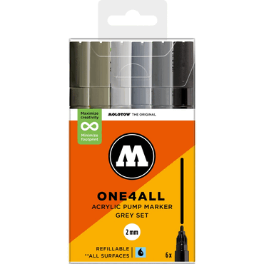 4250397674193 - Acrylmarker One4All 127HS Grey Set 4250397674193 - Acrylmarker One4All 127HS Grey Set