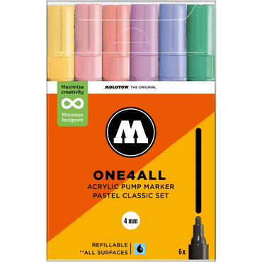 4250397674469 - Acrylmarker One4All 227HS Pastel Classic Set 4250397674469 - Acrylmarker One4All 227HS Pastel Classic Set