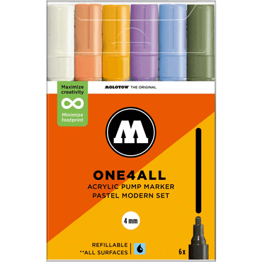 4250397674476 - Acrylmarker One4All 227HS Pastel Modern Set 4250397674476 - Acrylmarker One4All 227HS Pastel Modern Set