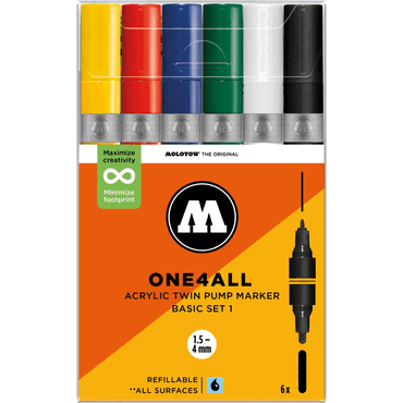 4250397674636 - MO200850 - Acrylmarker 15 mm - 4 mm 6er Pack 4250397674636 - MO200850 - Acrylmarker 15 mm - 4 mm 6er Pack